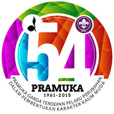 logo hut pramuka ke 54