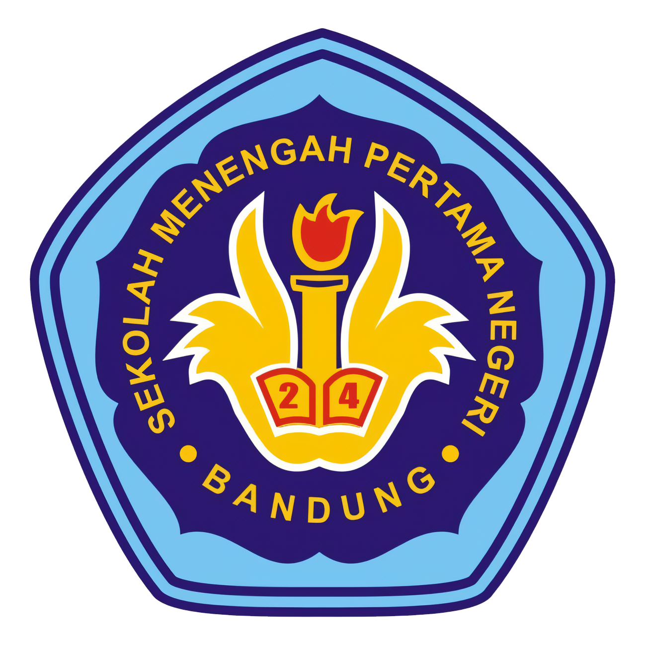 logo smpn 24 bandung