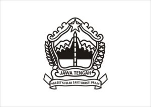 logo jawa tengah hitam putih