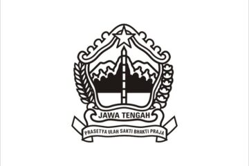 logo jawa tengah hitam putih